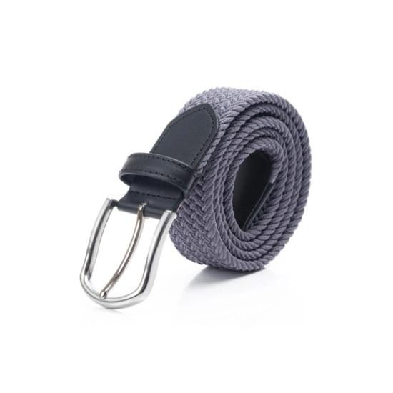 trend leather knit belt ELASTIC